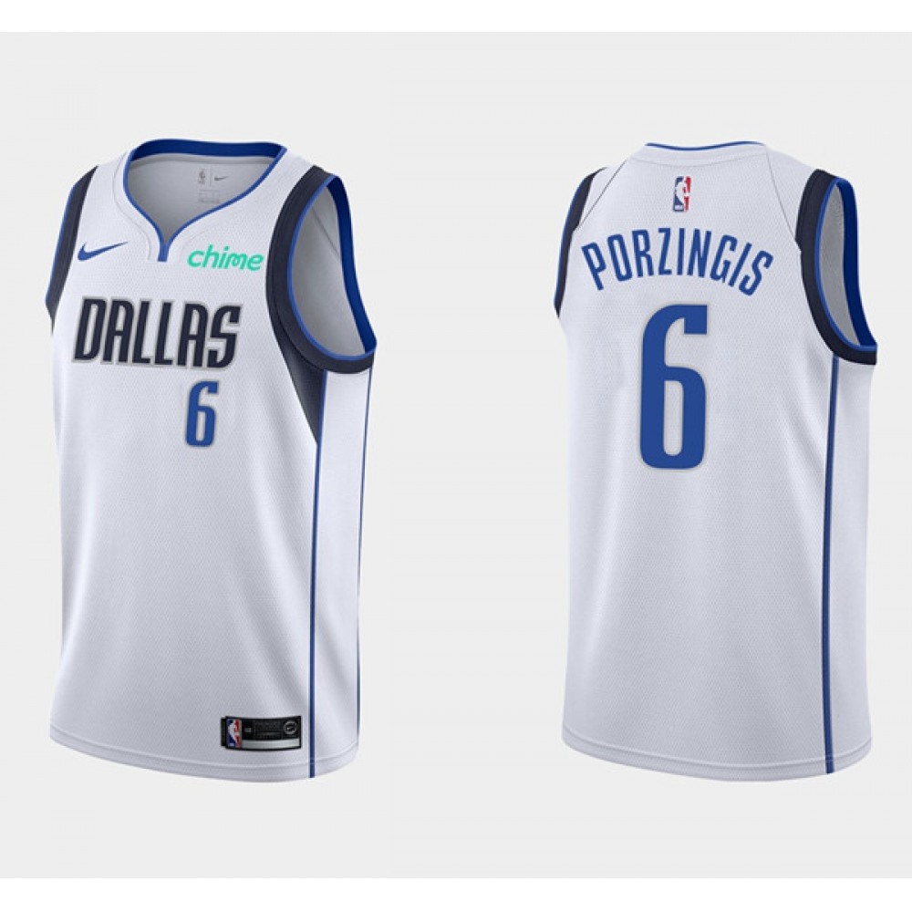 Classic Dallas Mavericks 6 Jersey White - Basketball Fan Gear