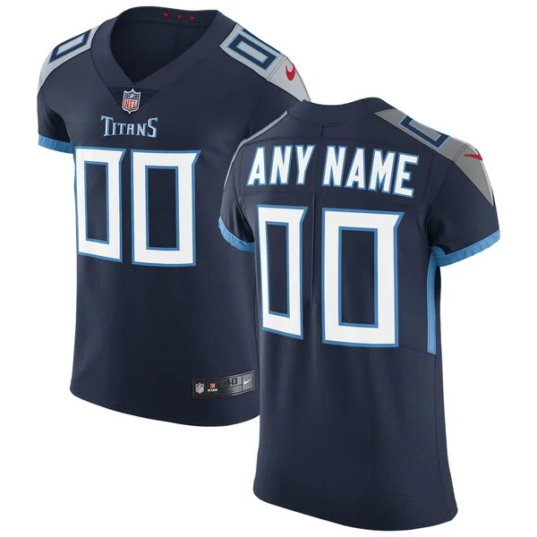 None Tennessee Titans Elite Jersey - Navy | NFL Player Jersey