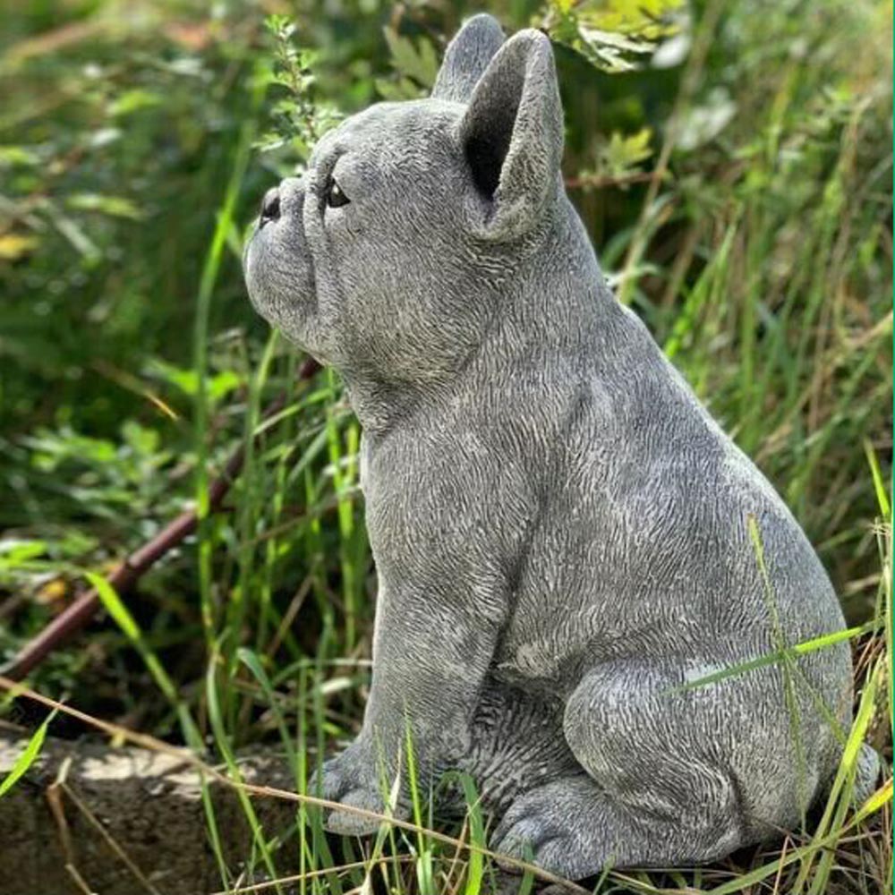 French Bulldog French Bulldog Statue Garden Decor Sculpture Durable Dog Item
