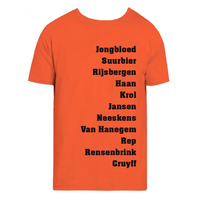 Holland Holland Jersey - Adult #100