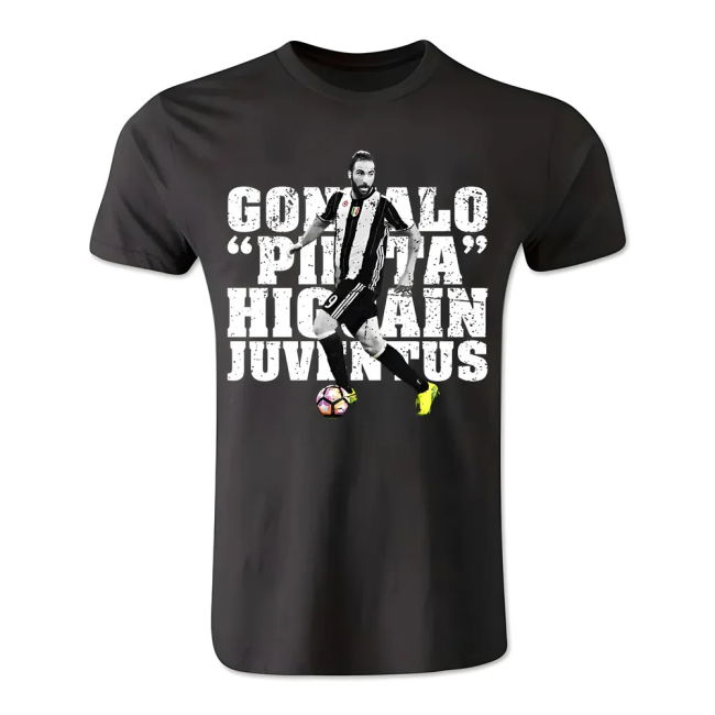Juve Shirt (Black) Quick Dry Reinforced Seams Quick Dry