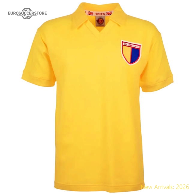Colombia 1985 Retro Football Shirt