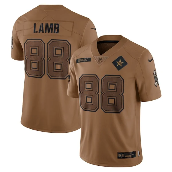 Premium DAL Cowboys Limited Jersey - Brown | NFL Fan Apparel
