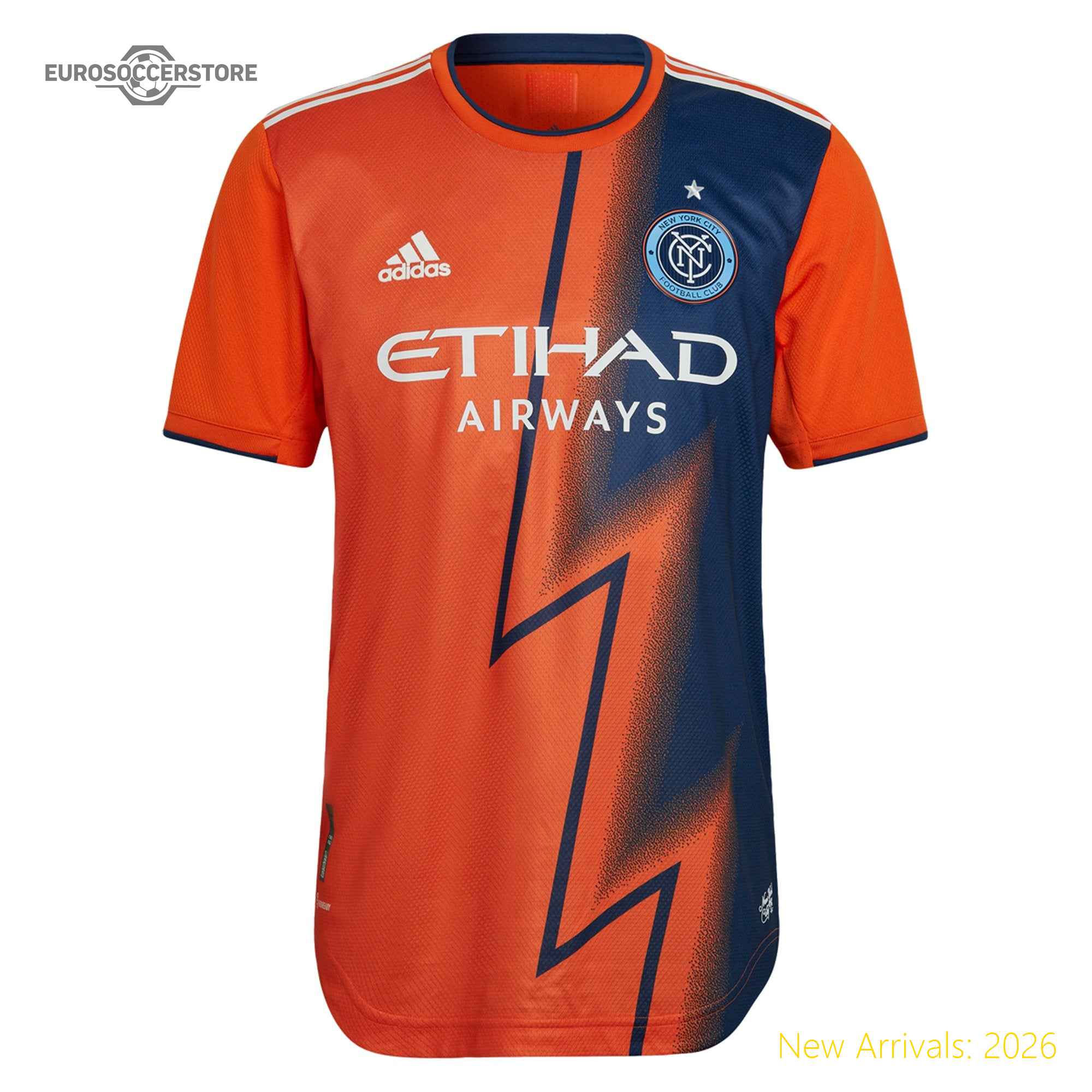 Fashionable Sleek Design Men Nyc Team Authentic Away Jersey 2022