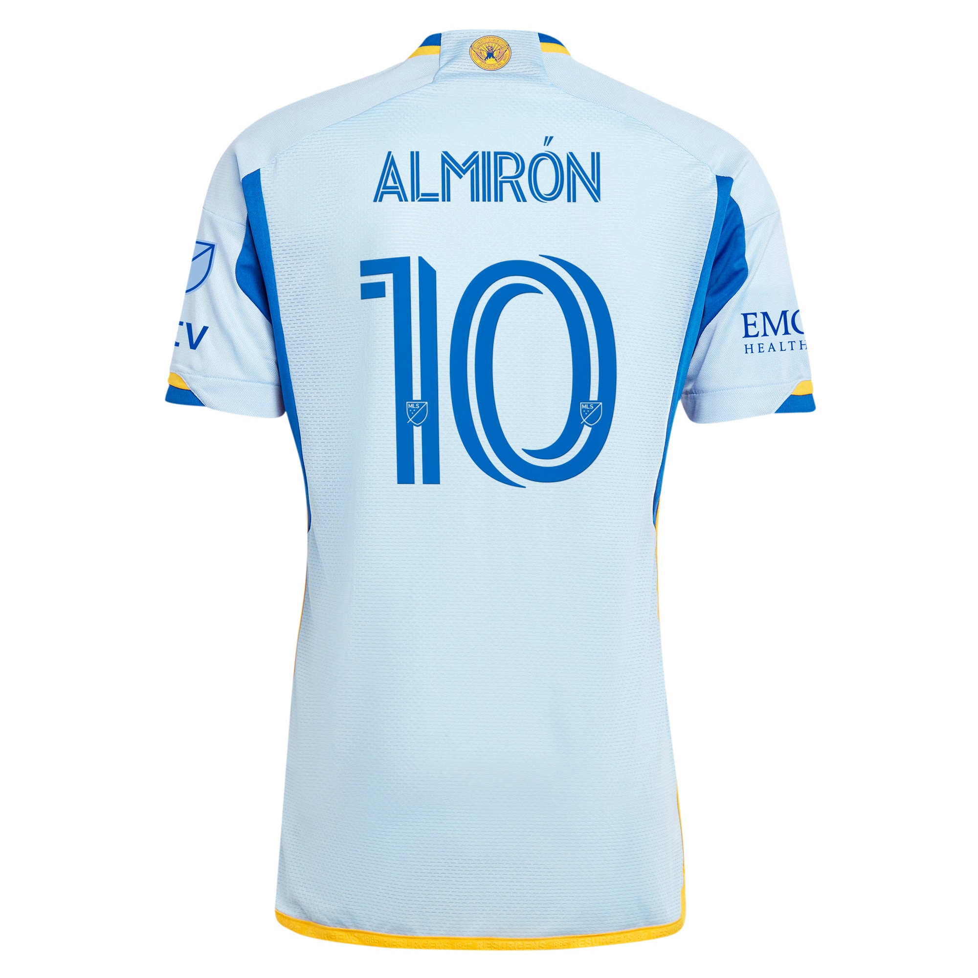 [LK] Miguel Almiron Atlanta United FC 2024 The Resurgens Kit Authentic Player Jersey - Light Blue