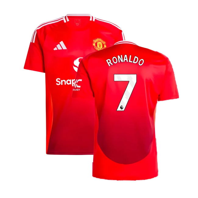 2024-2025 Man Utd Home Jersey (Ronaldo 7)