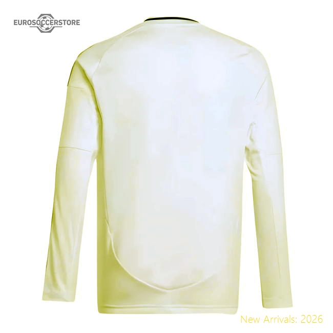 2024-2025 Real Madrid Long Sleeve Main Jersey (kids) - Supporter Edition