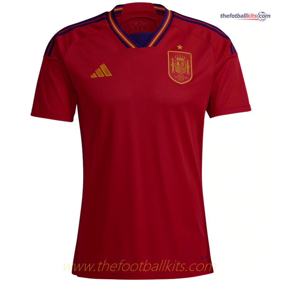 Spain 2022 World Cup Home Kit