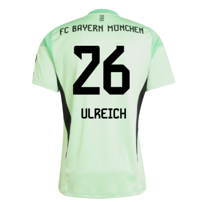 Best-Selling 2025-2026 Bayern Munich Home Goalkeeper Shirt (Glory Mint) (Ulreich