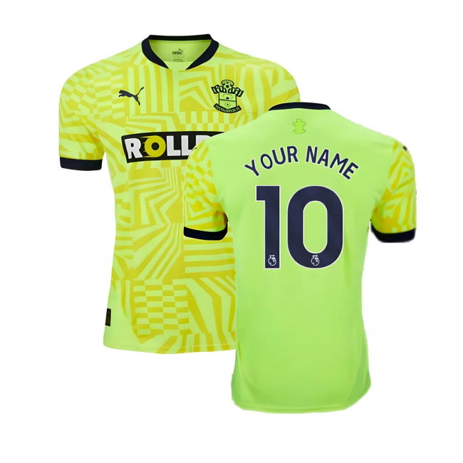 2024-2025 Southampton Away Top (Your Name)
