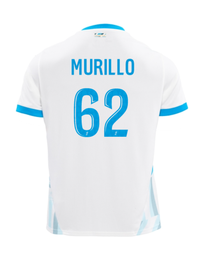 Marseille Home MURILLO 62 Jersey for the 24-25 Season