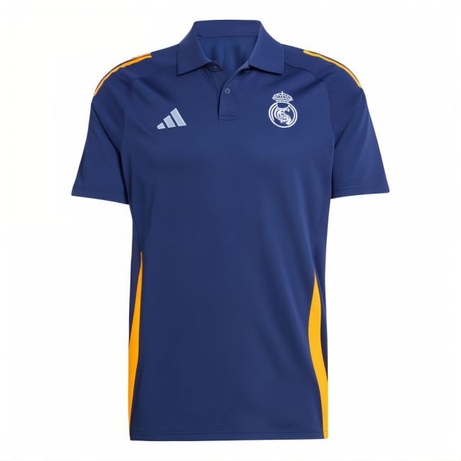 High-Quality Popular 2024-2025 Real Madrid Polo Shirt (Navy)