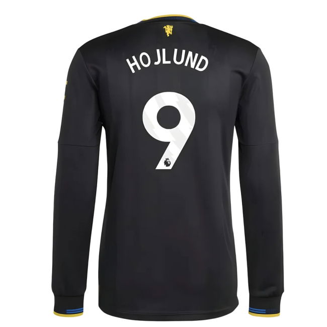 2025-2026 Man Utd Authentic Long Sleeve Third Shirt (Hojlund 9) (Li...