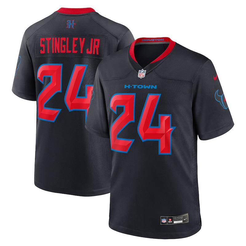 None Derek Stingley Jr. HOU Texans Energetic Pro-Level Jersey