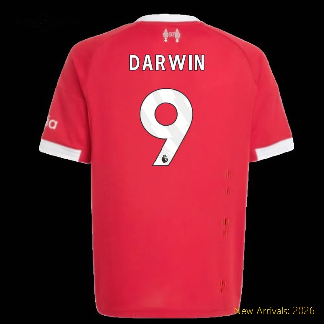 Premium Liverpool Kids Jersey Darwin 2025-2026 Performance Fabric
