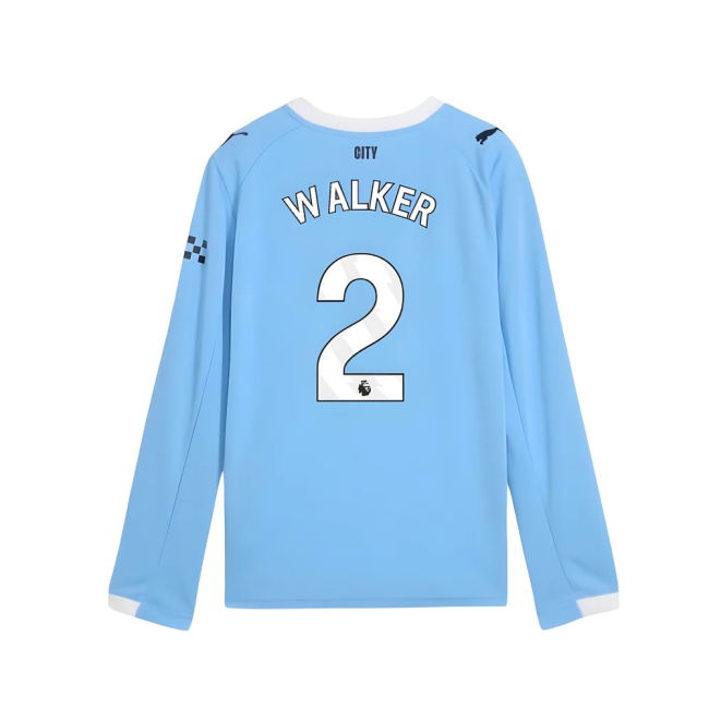 2025-2026 Genuine Man City Soccer Jerseys Home Jersey