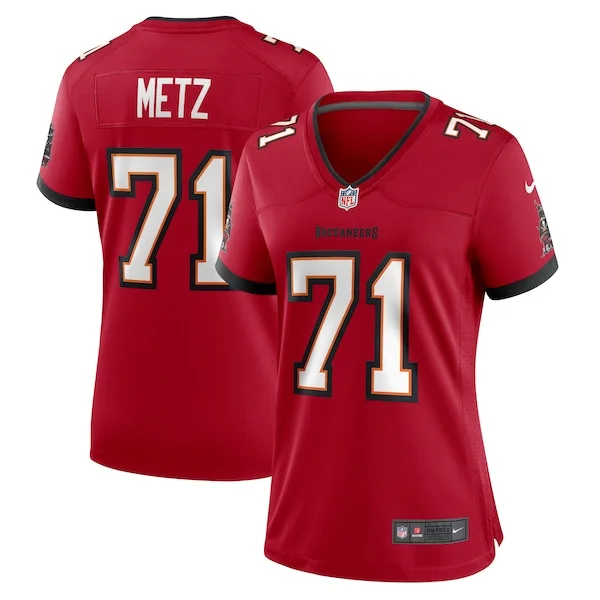None Lorenz Metz Game Jersey - Red | NFL Player Jersey | NFL Football