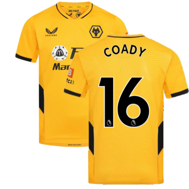 EPL Shirt Reasonable Price 2021-2022 WOL Home Match-Grade COADY 1#812