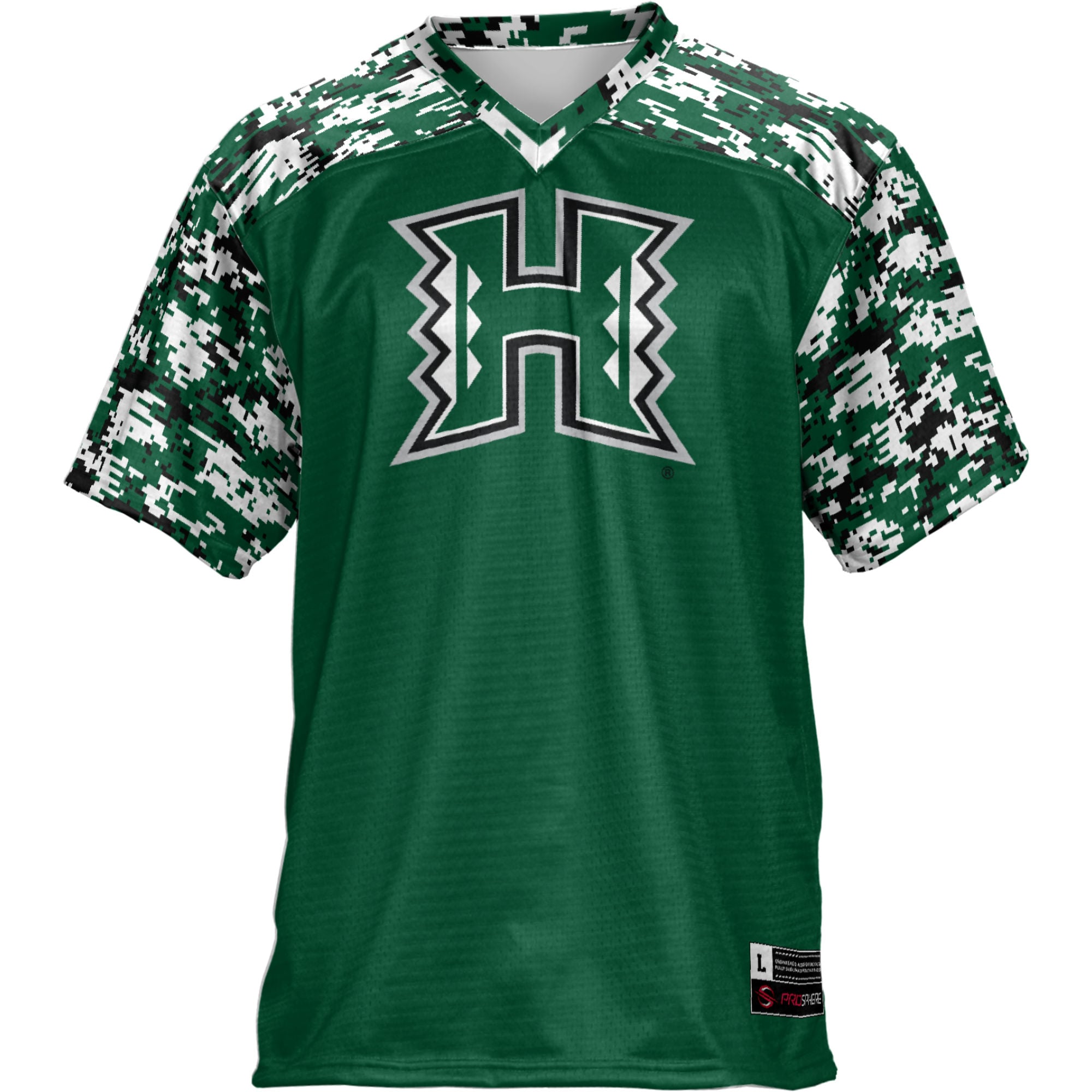 Hawaii Rainbow Warriors GameDay Greats Football Jersey - Green