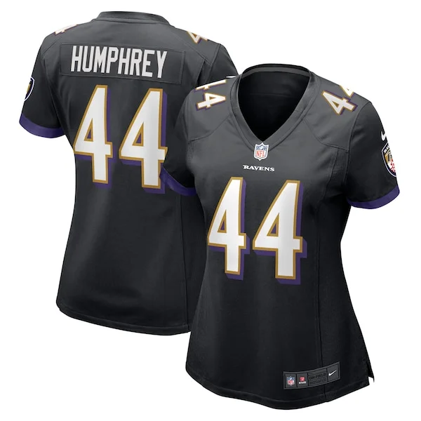Baltimore Ravens Game NFL Jersey - Black | Top-Grade Football Apparel