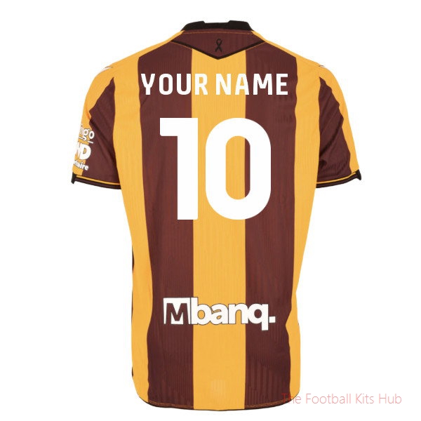 Bradford City 2026-2027 Home Shirt Custom Name Club Jersey