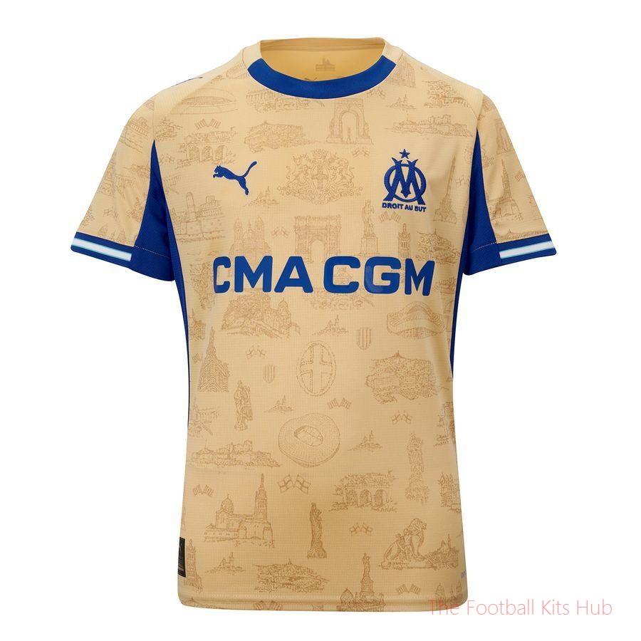 Marseille Fourth Shirt 2025/26 Kids