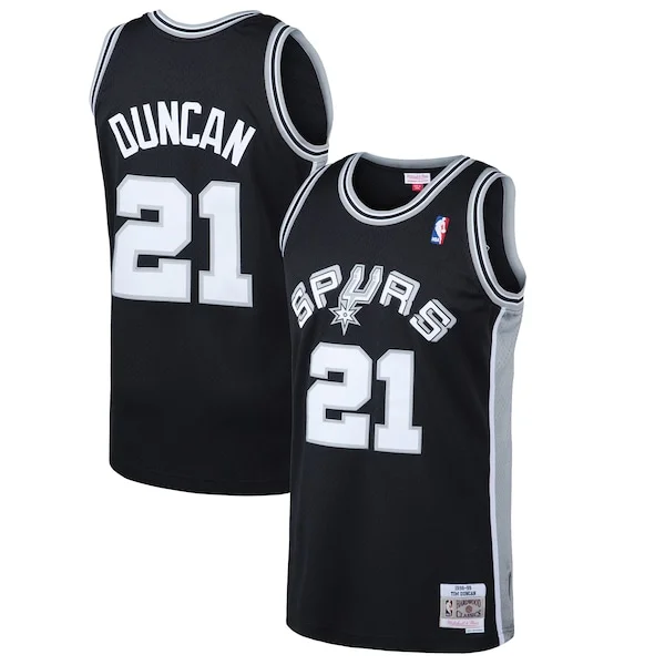 Tim Duncan SAS Swingman Jersey - exclusive NBA - Black sports