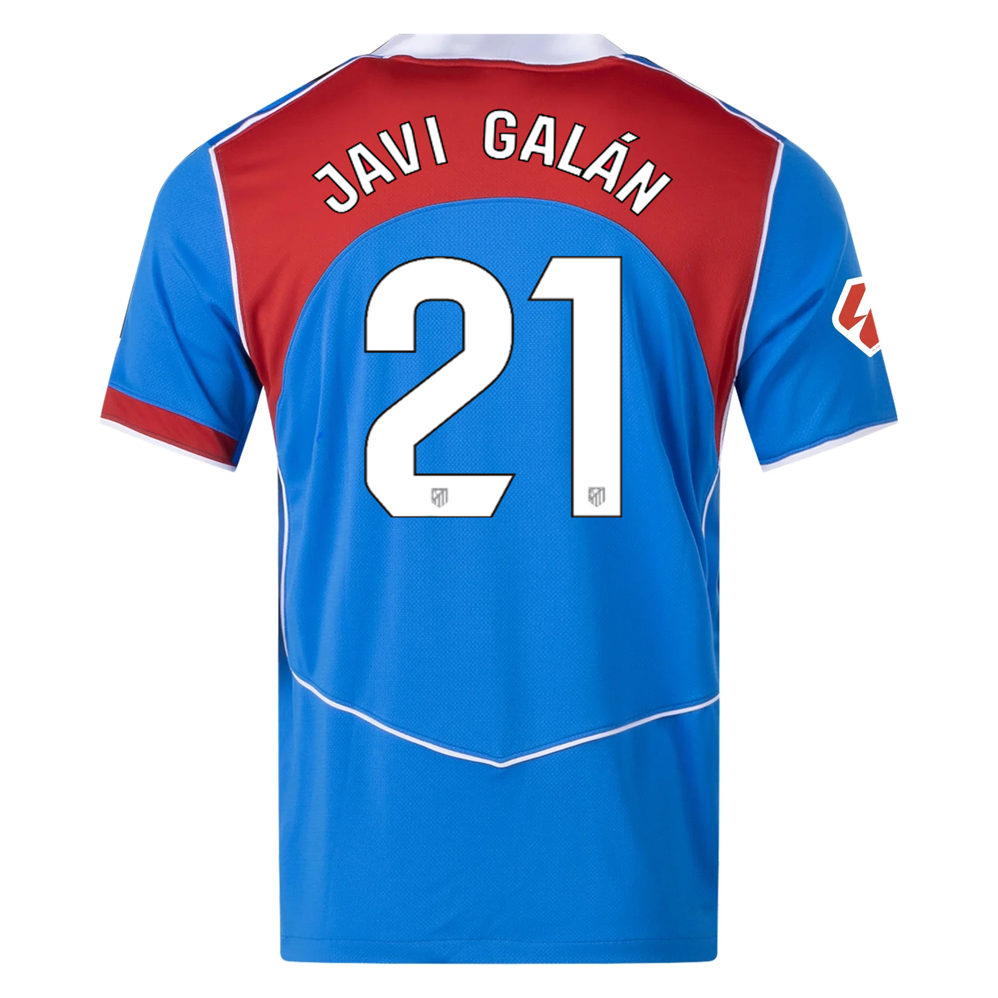 Atletico Madrid Red) 2025-2026 La  Third Jersey – Authentic Shirt