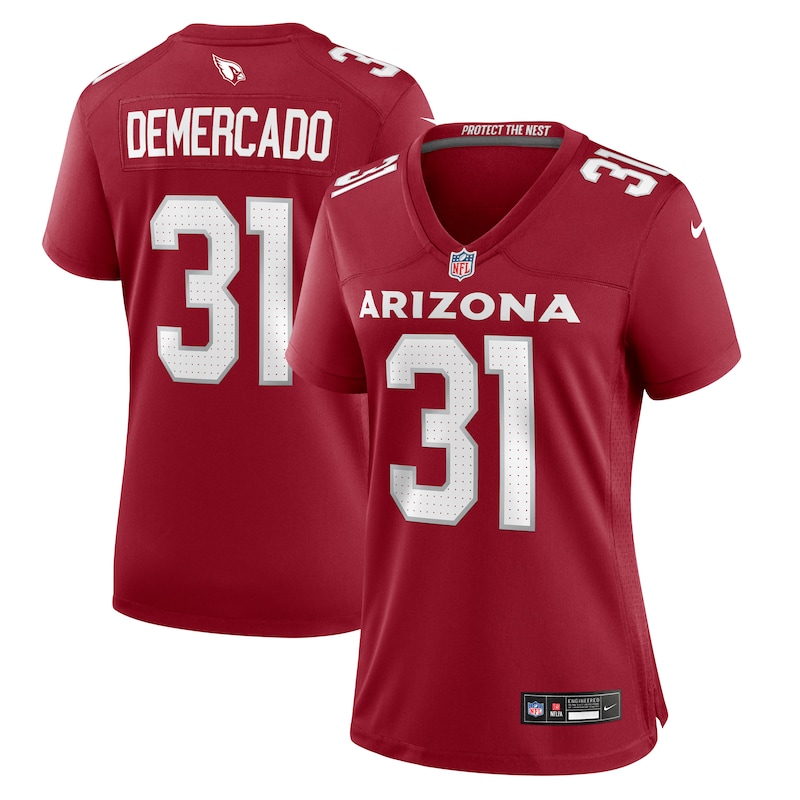 None Emari Demercado AZ Cardinals Modern Game-Ready Jersey for NFL Fan