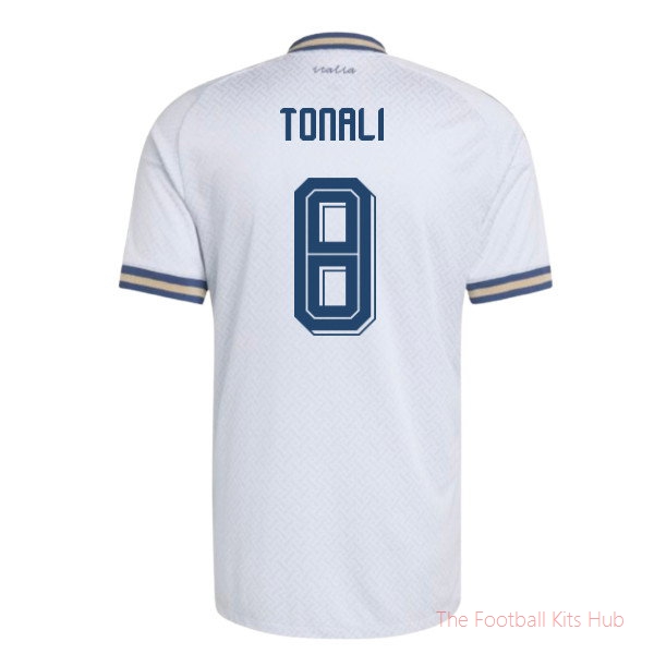 2026-2027 Italy Authentic Away Shirt (Tonali 8)