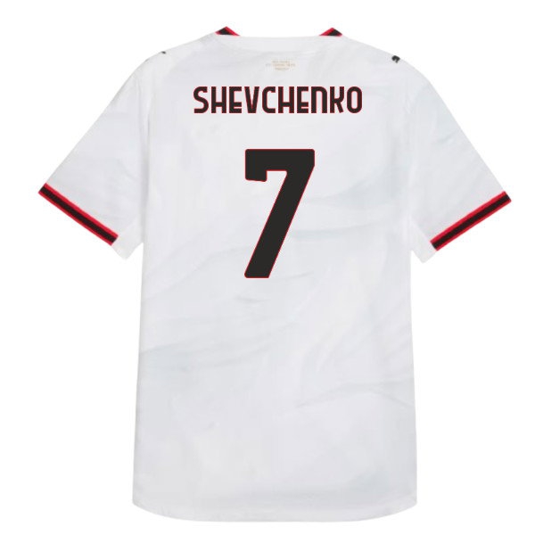 2026-2027 AC Milan Authentic Away Shirt (Shevchenko 7)