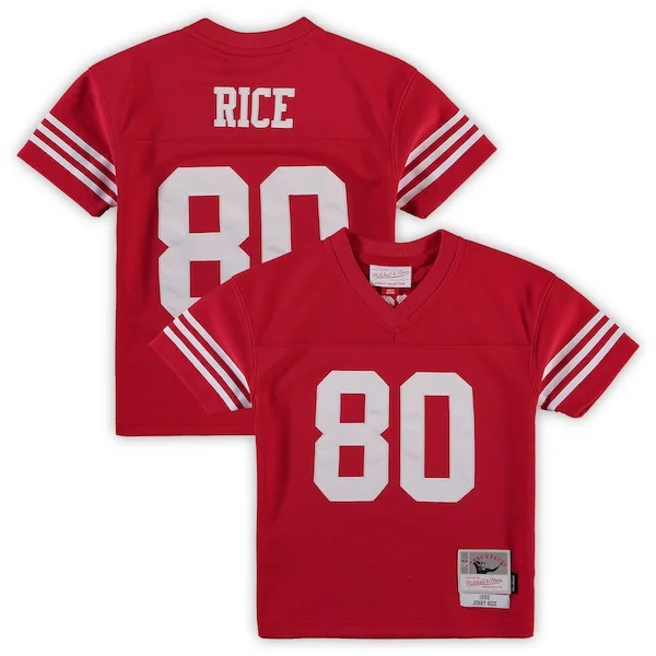 Performance San Francisco 49ers Legacy Jersey - Premium Scarlet NFL...
