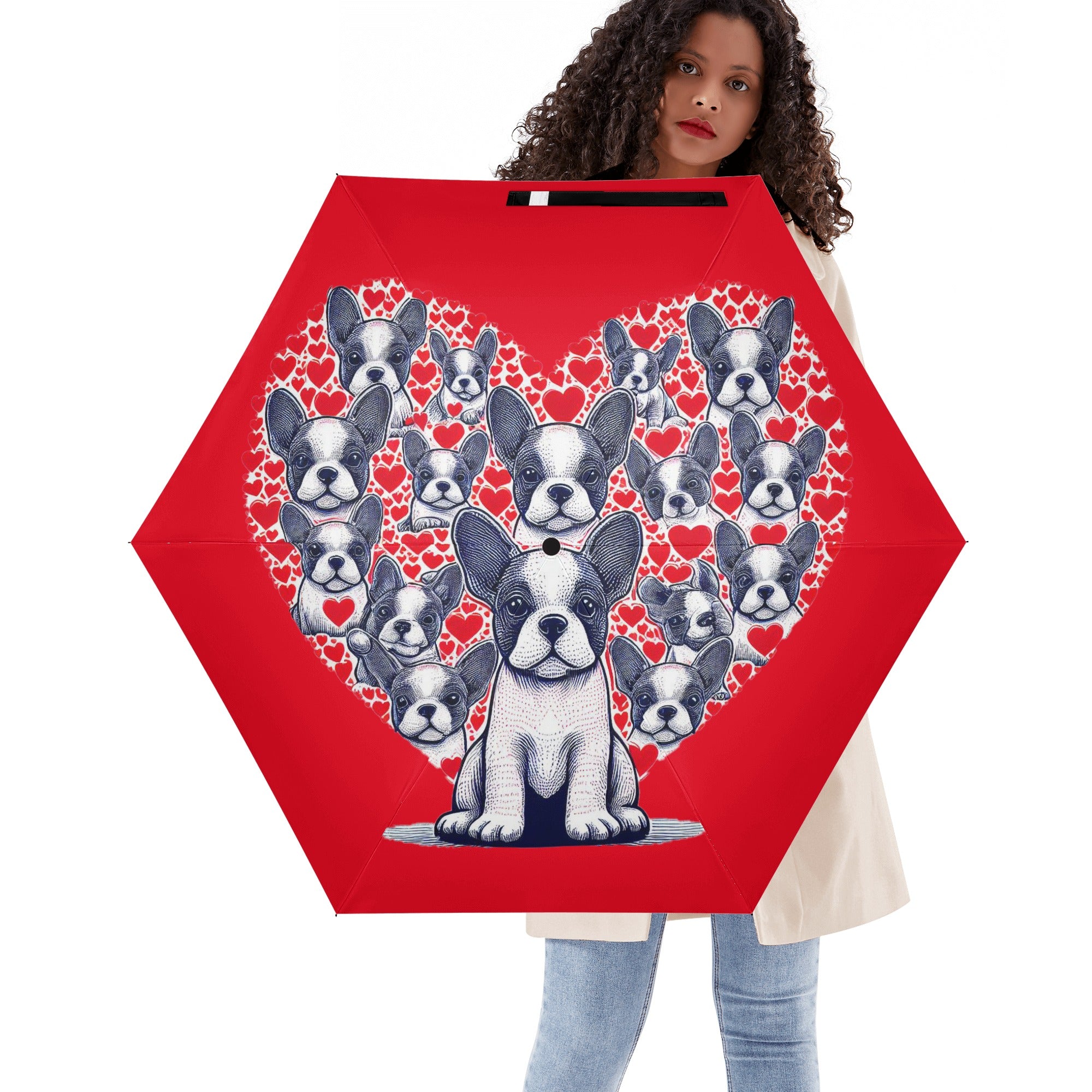 High-Quality Ginger - Umbrella for French Bulldog Lovers Comfortable