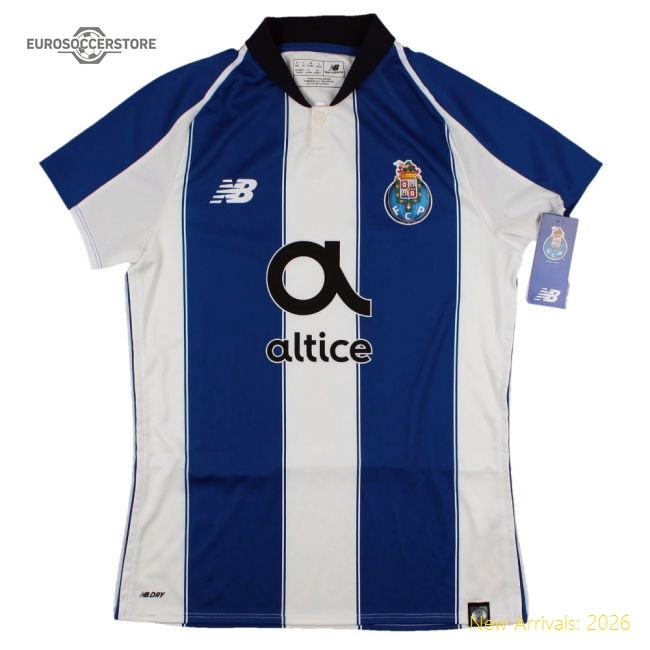 2018-2019 Porto Home Fan Version Womens Shirt Football Fan Apparel