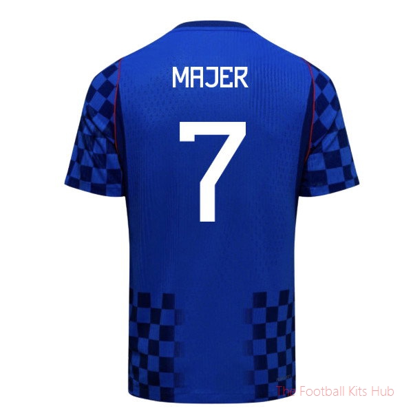 2026-2027 Croatia Aero-Fit Match Authentic Away Shirt (Majer 7)