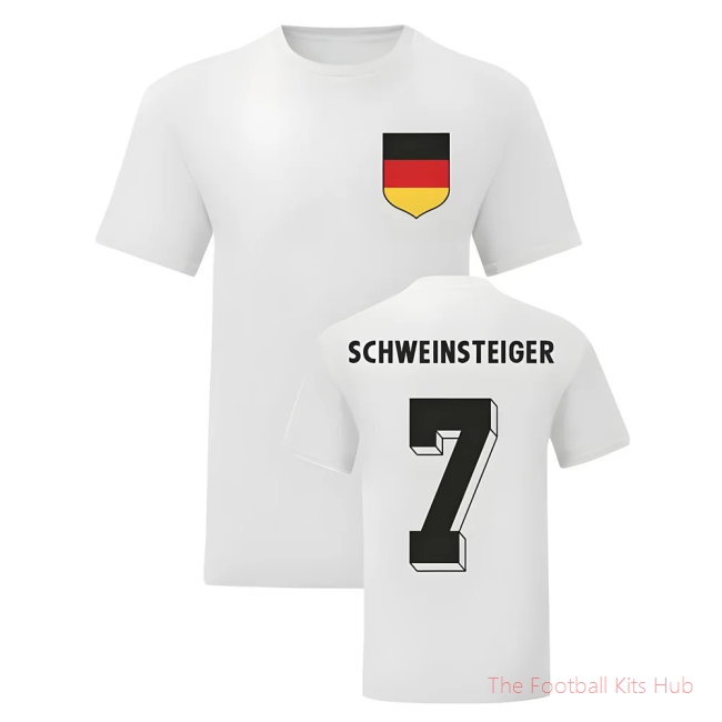 Bastian Schweinsteiger Germany National Hero Tee\\'s (White)