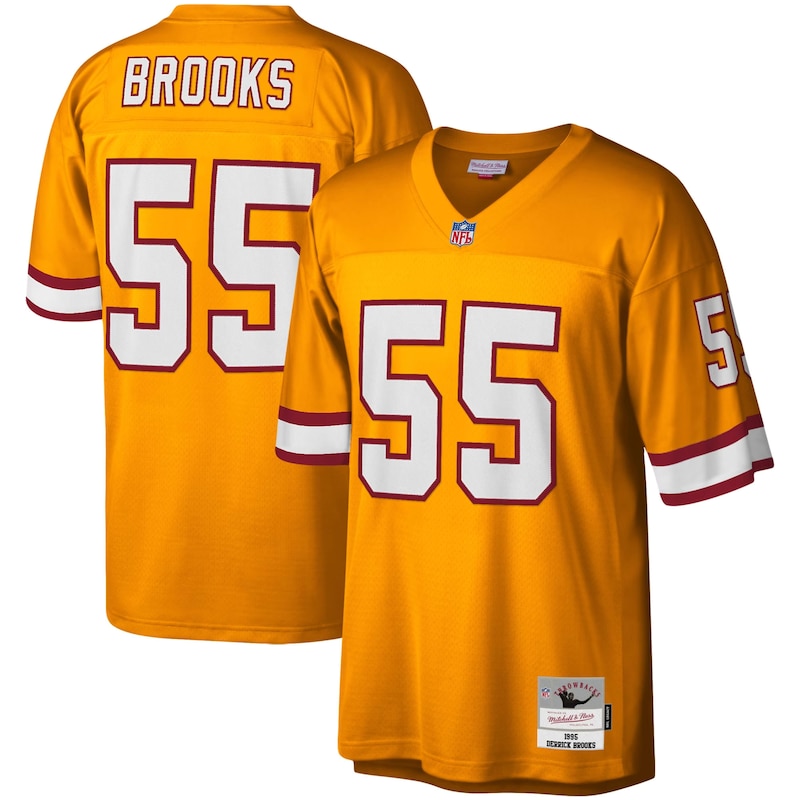 None Derrick Brooks Pro Bowl TB Buccaneers Pro-Level Jersey Football A
