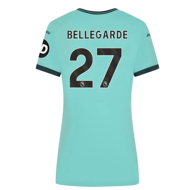 2025-2026 Wolves Away Top (Womens) (Bellegarde 27)