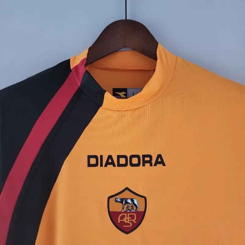 Cheap 2005-2006 Long Sleeve Roma Jersey retro kit