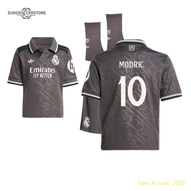 High-quality Football Team Youth Jersey Modric 2024-2025 Dri-fit