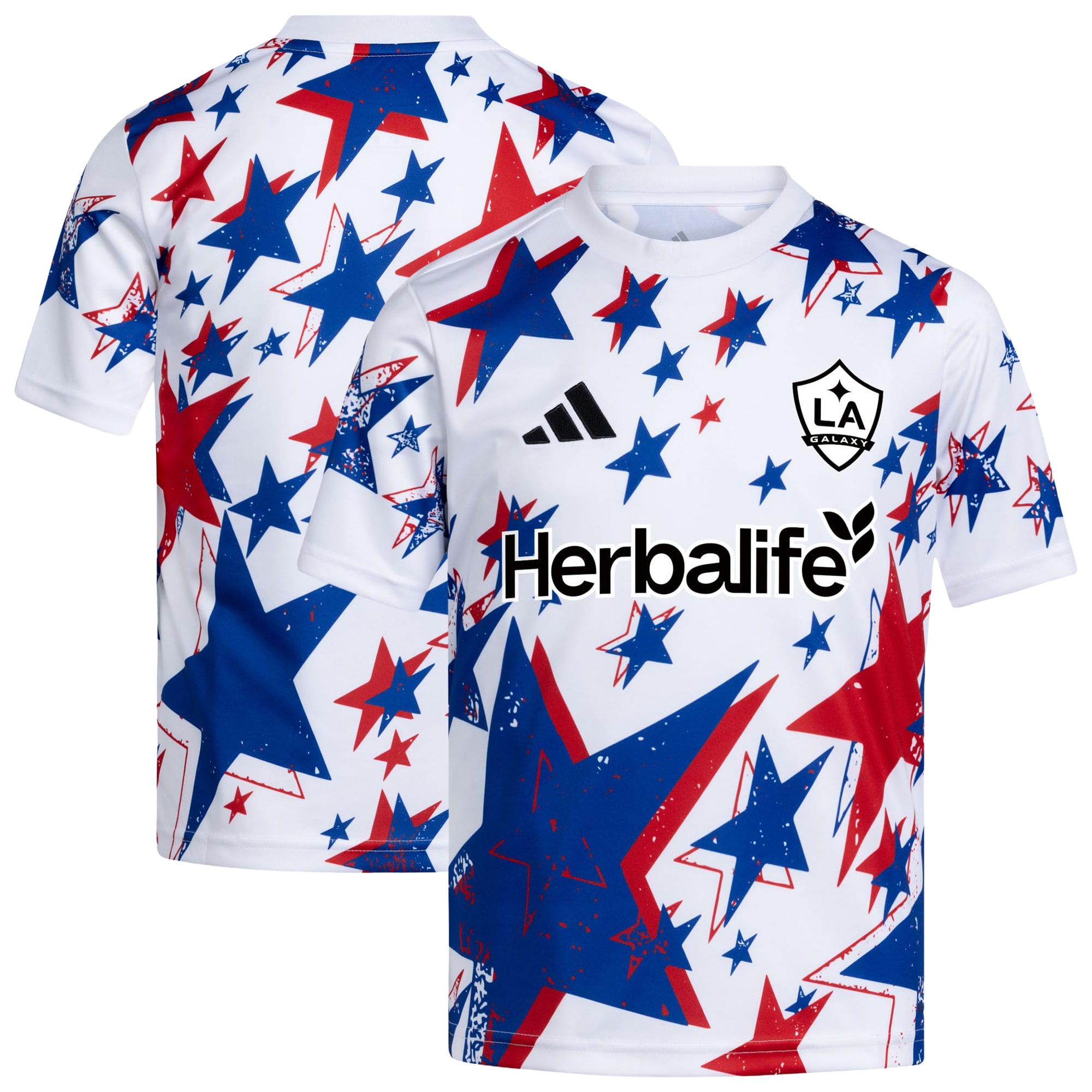 [SJH] LA Galaxy Youth 2026 Americana Pre-Match Jersey - White