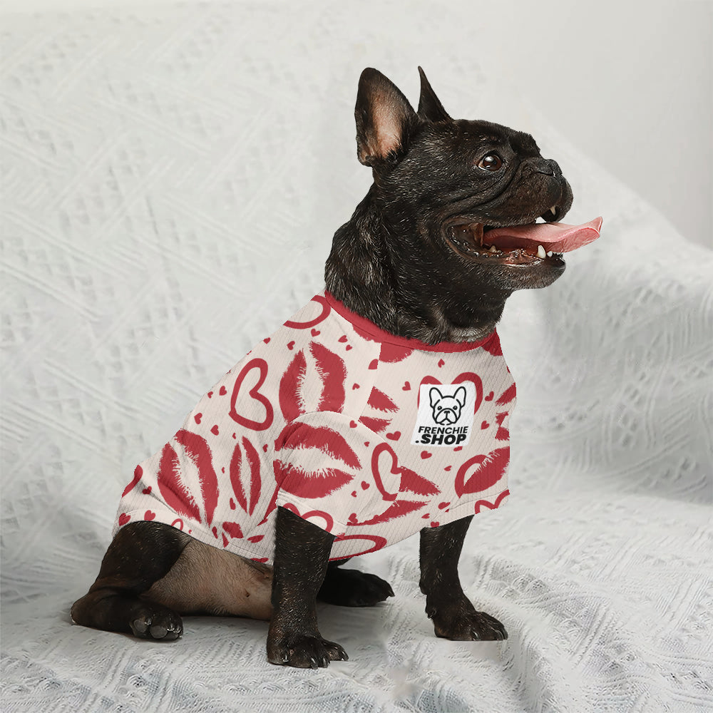 French Bulldog Boone Wool Sweater For Frenchies Durable Dog Clothes