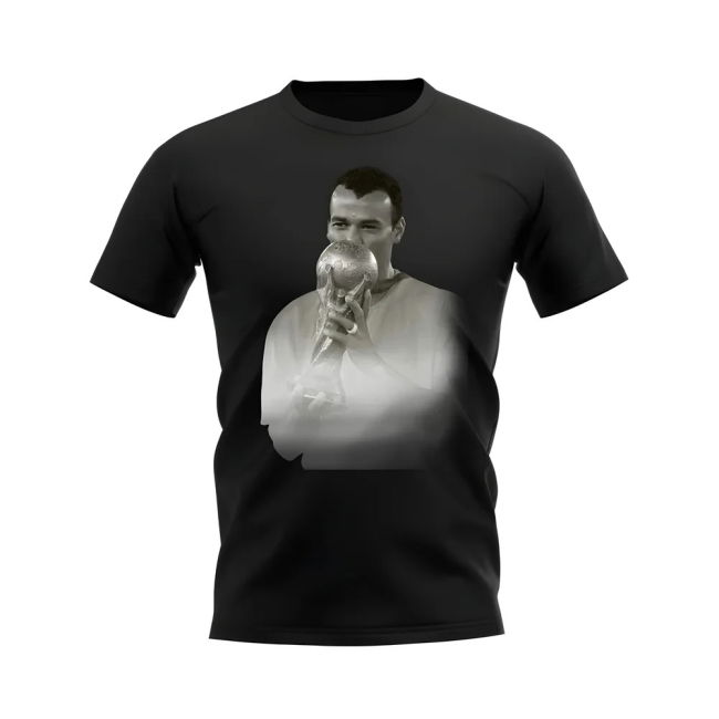 Official Cafu Brazil Legend T-Shirt (Black) Performance
