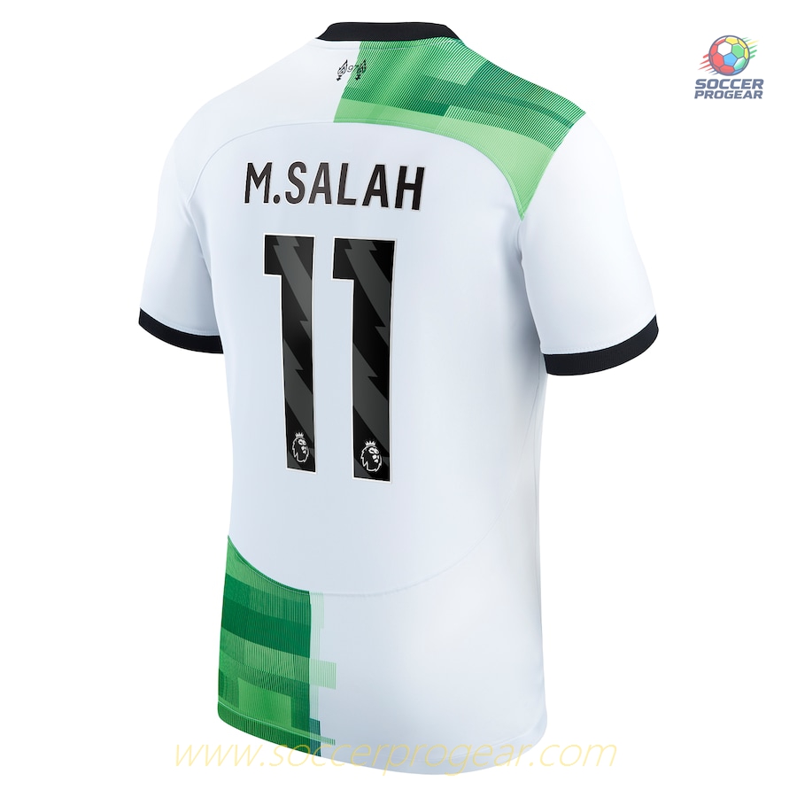 Liverpool Away Child Kit Shirt 2023 2024 Salah