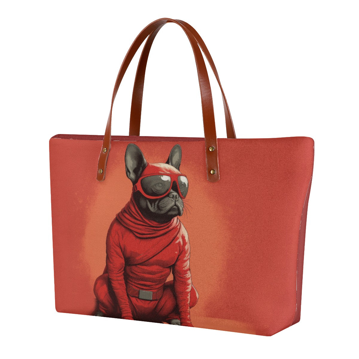 Comfortable Women's Frenchie Tote Bag - Bold Canine Accessory for French