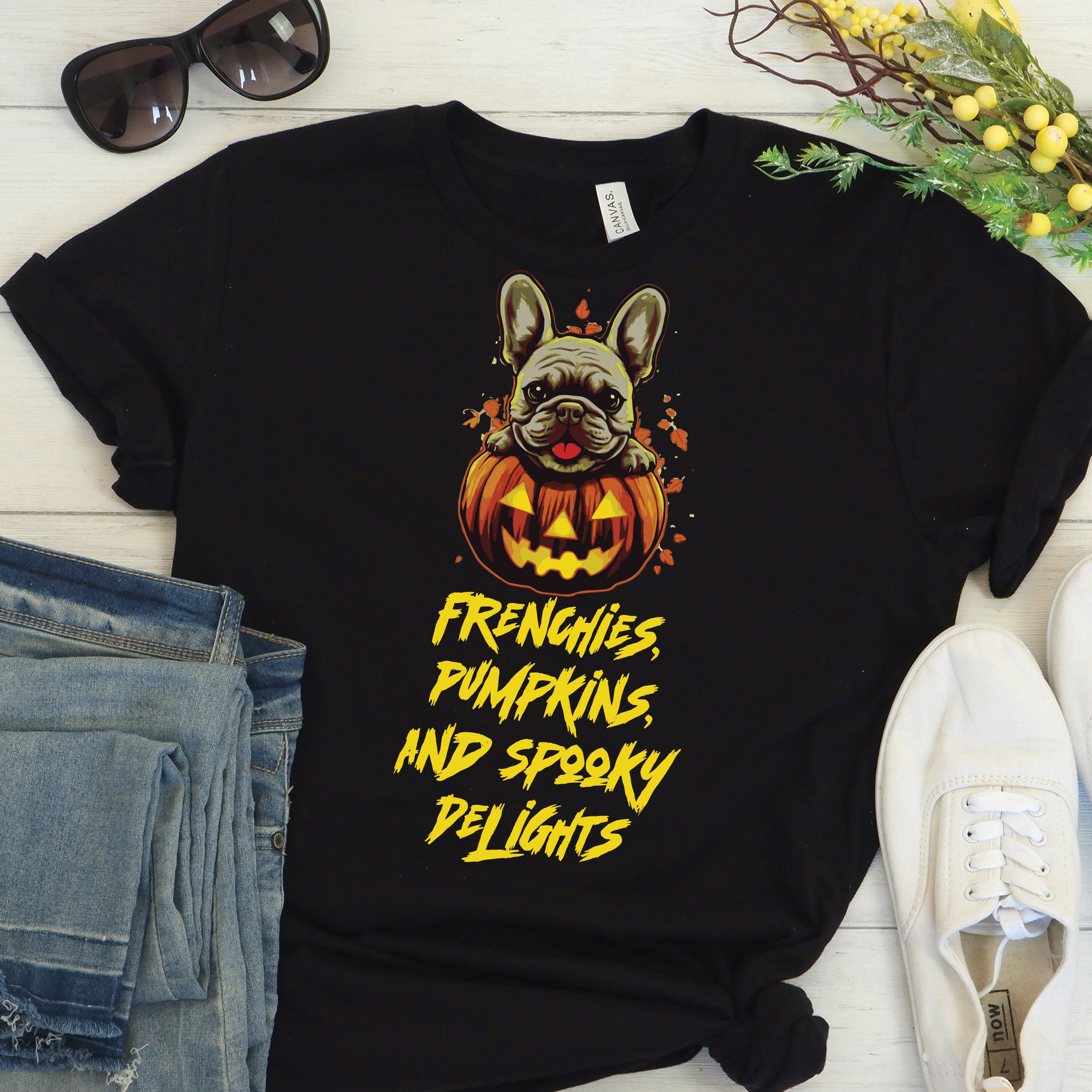 Frenchie - Trendy Unisex T-shirt Frenchie Themed Wear | Premium Quality