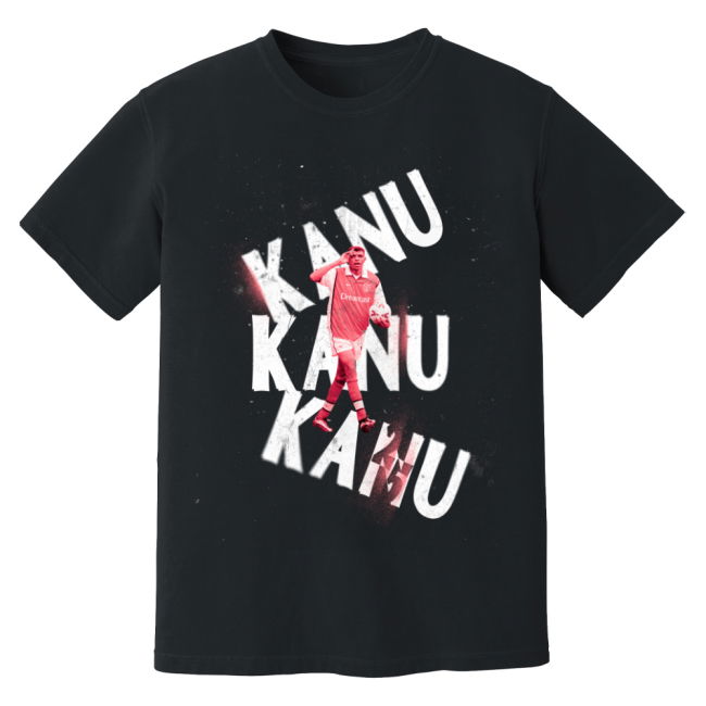 Kanu Arsenal Premier League Legend official style T-Shirt (Men