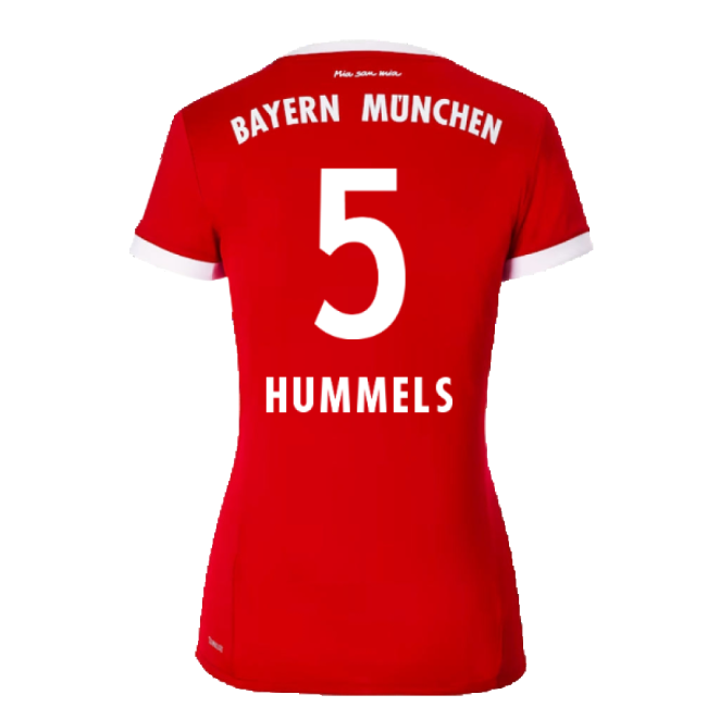 Bayern Munich Home Shirt (Hummels (Xl) 2017-18 5) Xl) Fan Edition