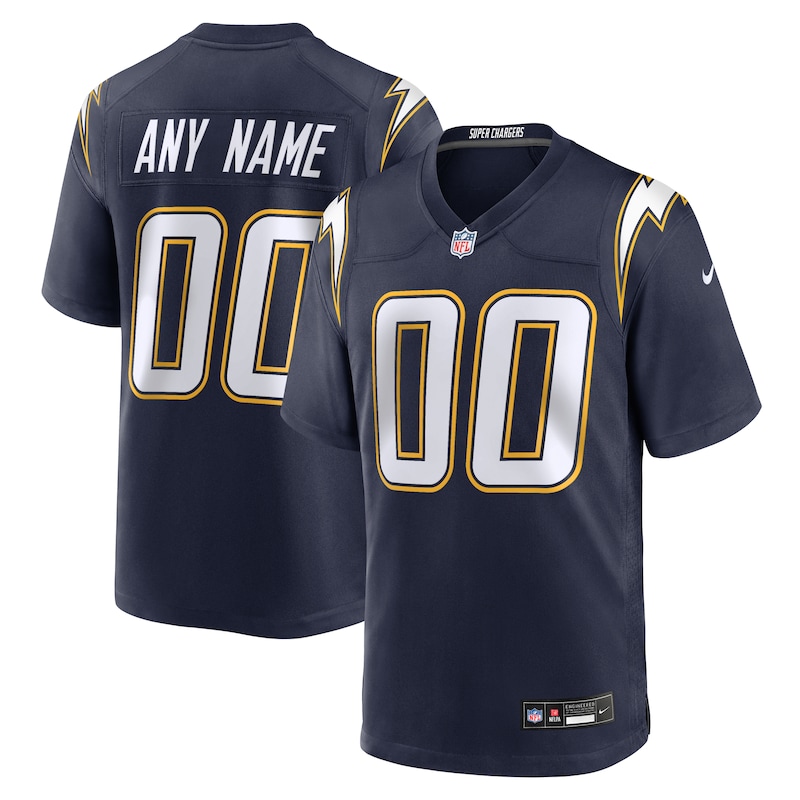 None  Los Angeles Chargers Football Franchise Game Jersey Football App