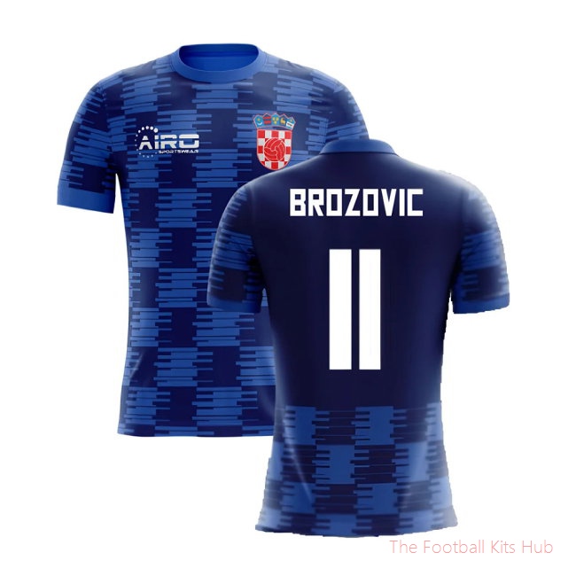 [JED] 2025/26 Croatia Away Shirt (Brozovic 11) - Kids